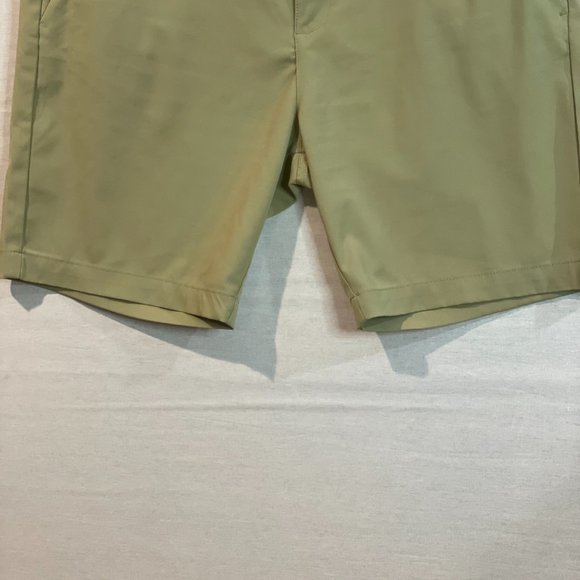 Jachs Mens Shorts Khaki Performance Pockets Stretch Belt Loops Size 40W - Picture 15 of 16